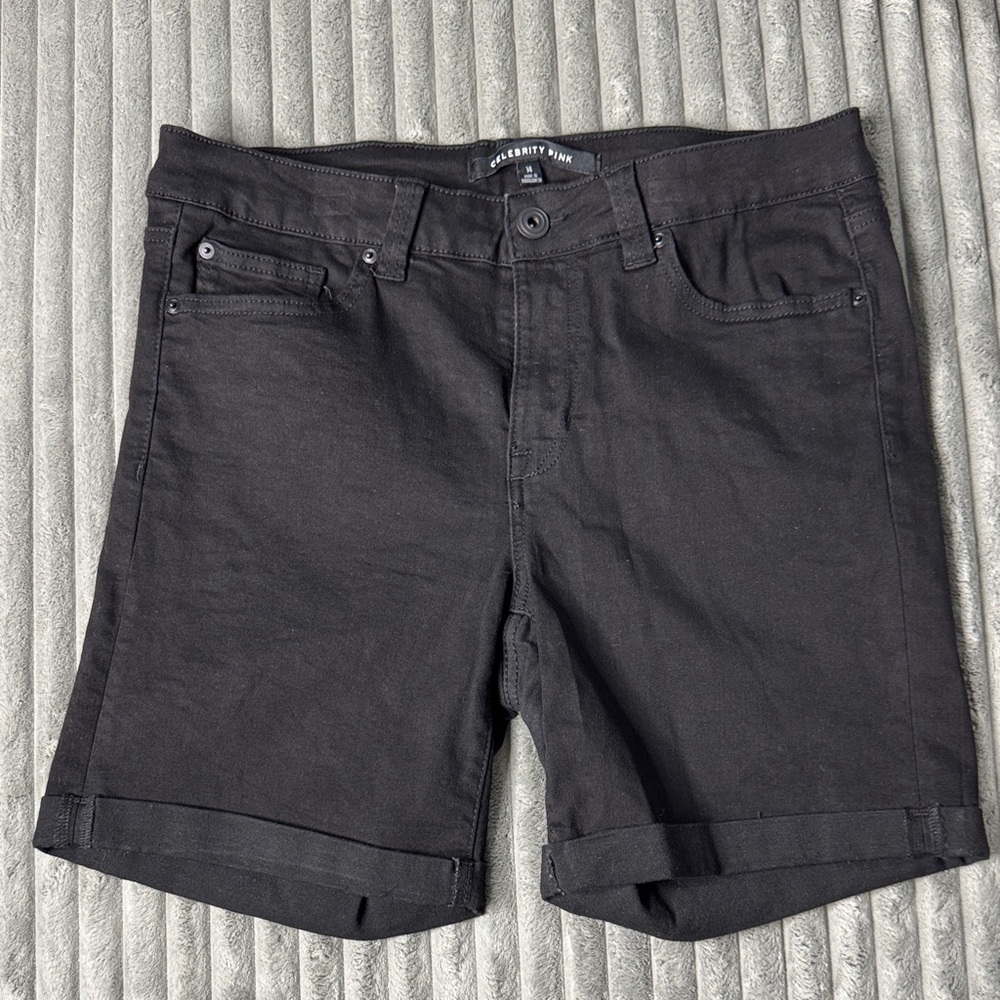 Celebrity Pink denim Jean shorts size 14